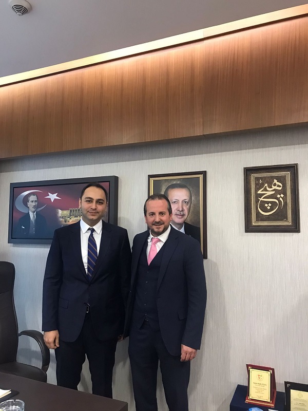 Sayın Kaymakamımızın Bursa Milletvekili sayın Refik ÖZEN i Ziyareti